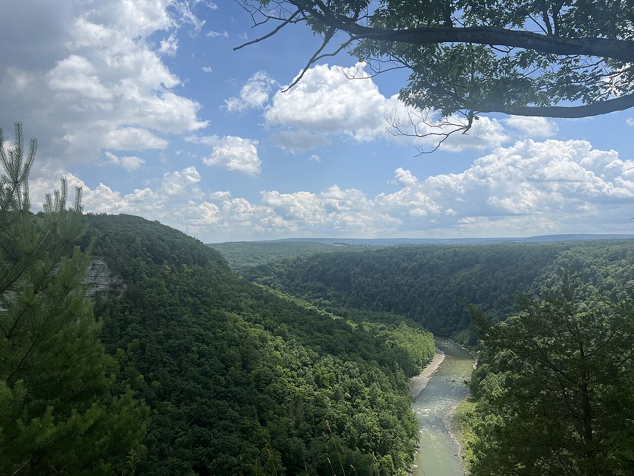 Letchworth State Park Valley