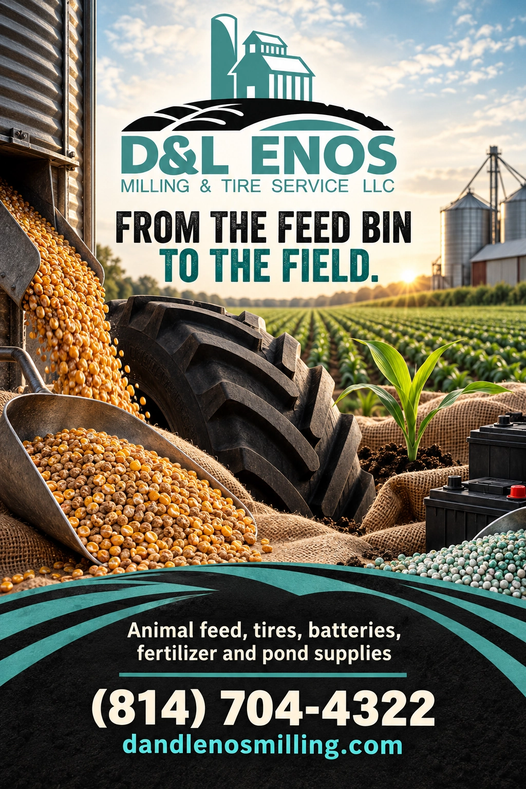 D&L Enos advertisement