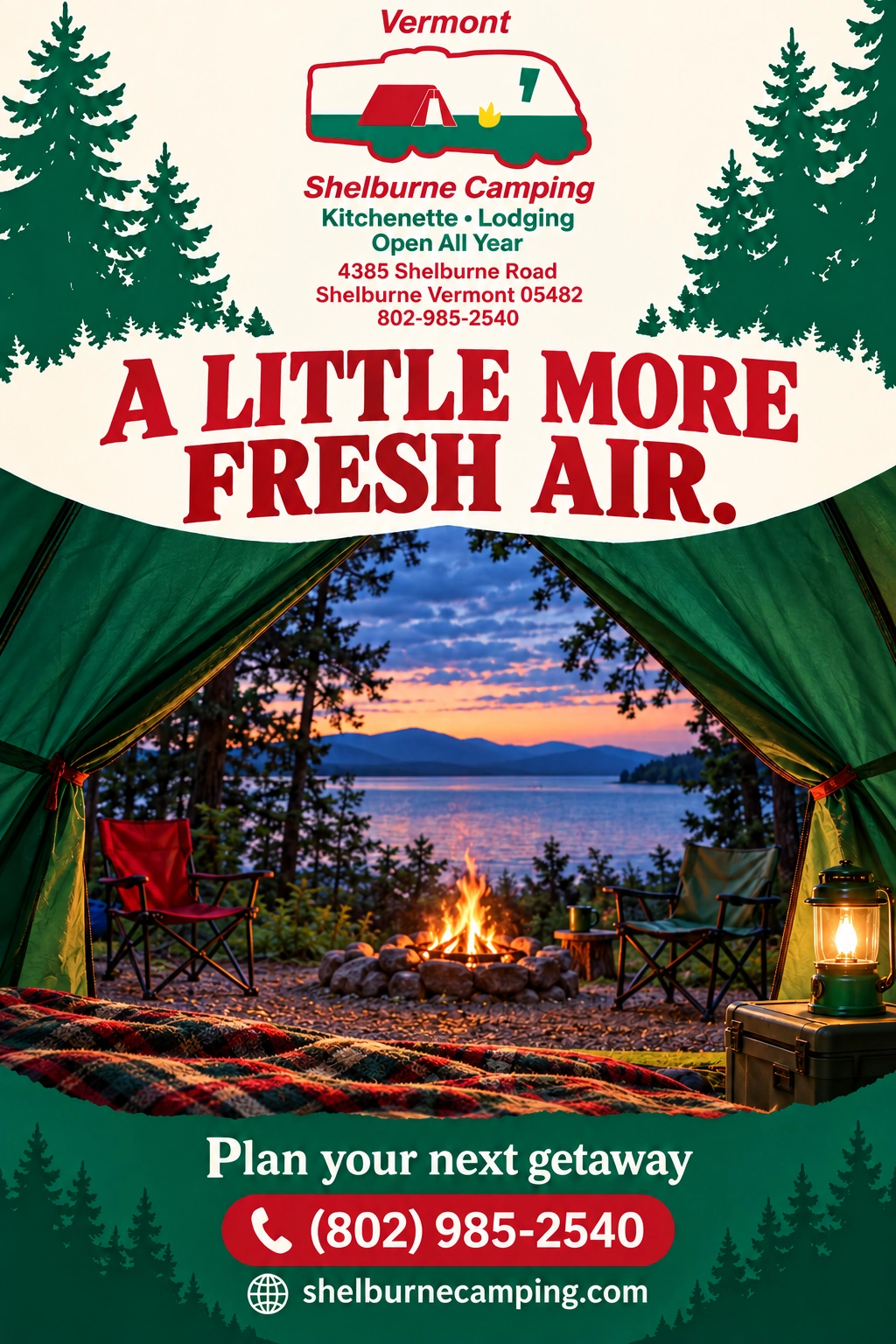 Shelburne Camping & Lodging artwork